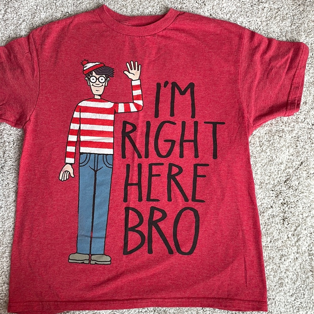 Where’s Waldo short-sleeve t-shirt